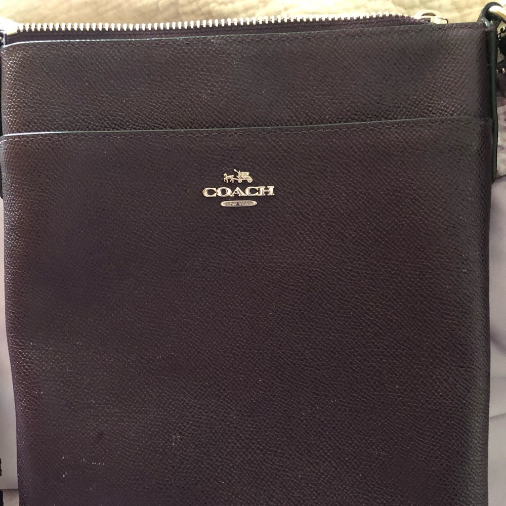 Coach Dark Purple Crossbody